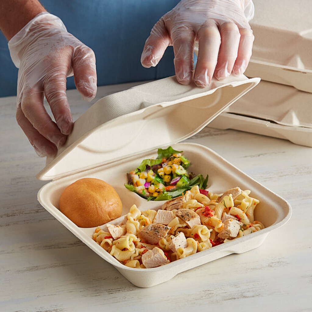 3 Compartment Clamshell Box - Bloom Dream